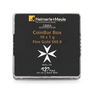 Malta CoinBar Box 10×1 g Gold